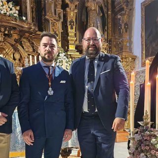 La Hermandad de Nuestro Padre Jesús de Los Afligidos celebra su tercera exaltación a María Santísima del Rosario