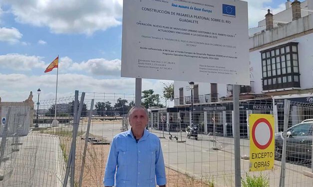 Vox pedirá en el Pleno posponer la obra de la pasarela sobre el Guadalete