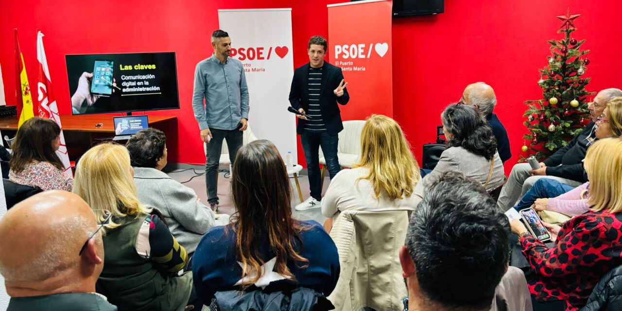 El PSOE organiza una charla para abordar los bulos en las redes sociales