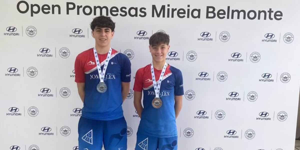 Las jóvenes promesas del Club de Natación Portuense sobresalen en el Open Mireia Belmonte