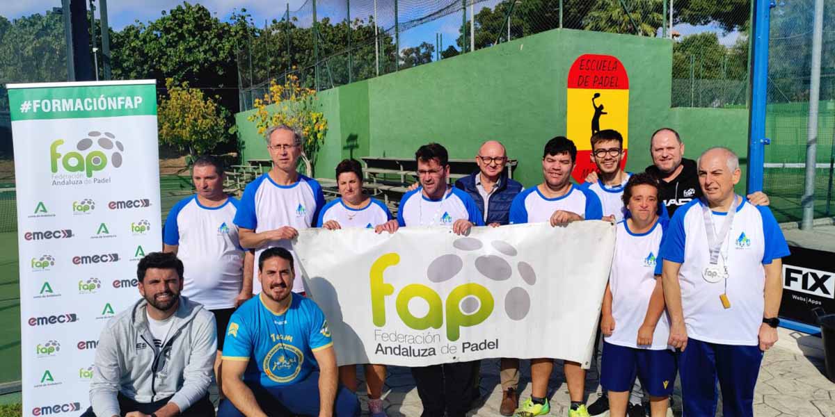 Gran ambiente en el Torneo de Pádel Inclusivo y Clinic Cádiz desarrollado en Las Marías