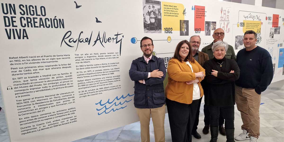 La Fundación Rafael Alberti reabre sus puertas con una renovada exposición que celebra el legado del poeta y su tiempo