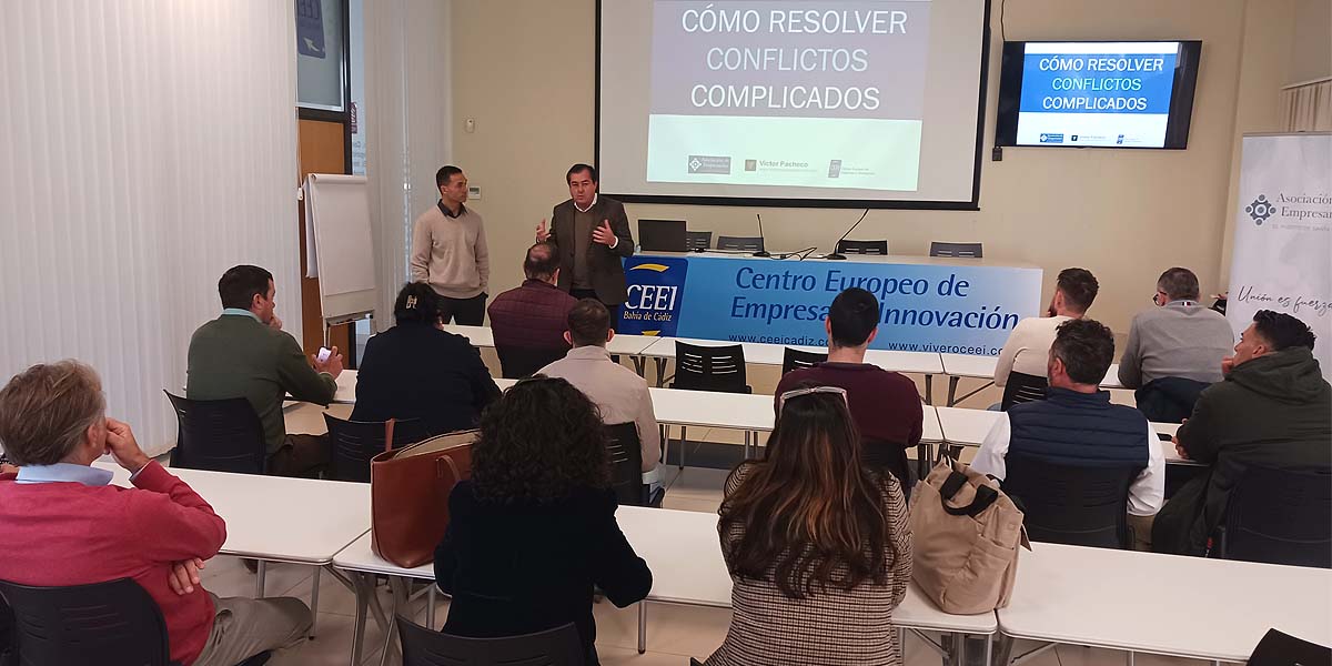 La Asociación de Empresarios organiza una masterclass sobre resolución de conflictos