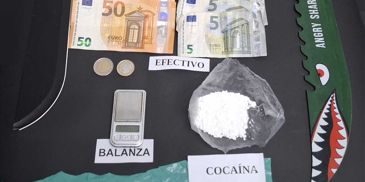 La Policía Nacional desarticula un punto de venta de droga en El Puerto