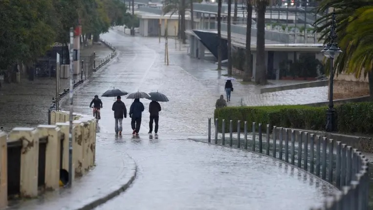 Andalucía registra 61 incidencias por la lluvia en las últimas 24 horas