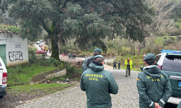 Cuarta jornada de búsqueda del motorista que cayó al río Genal