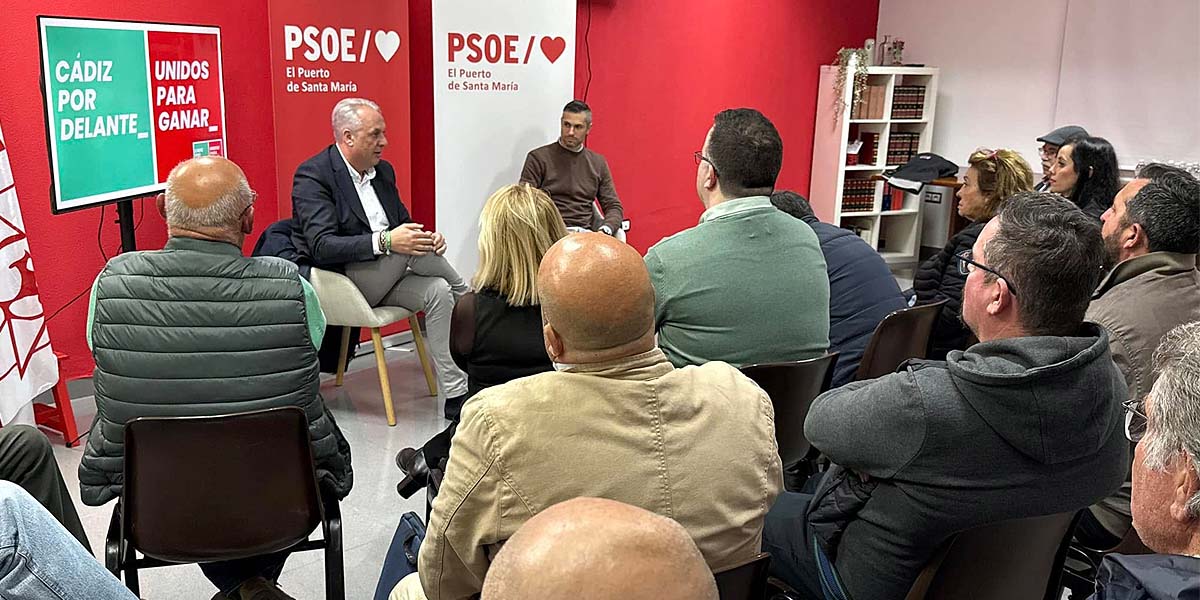 El PSOE de El Puerto respalda a Ruiz Boix con el 66% de los votos emitidos