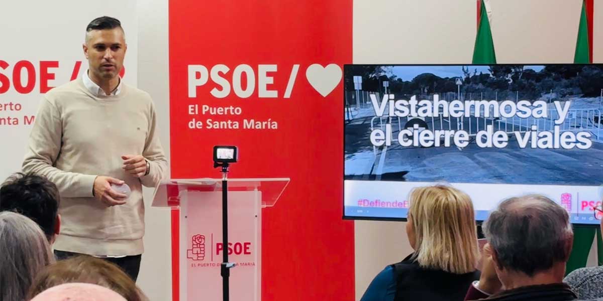 El PSOE de El Puerto reclama un plan de movilidad y regulación del tráfico en Vistahermosa