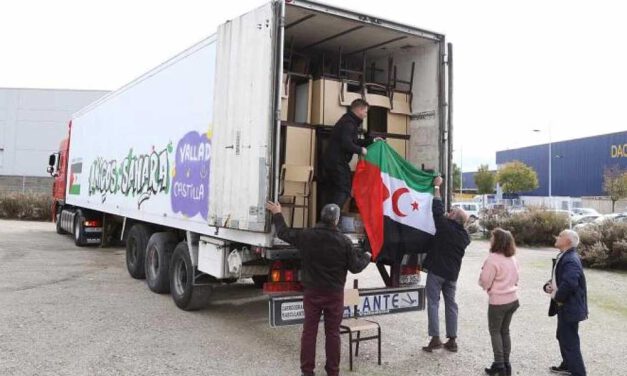 IU abre su sede a Caravana por la Paz y llama a la solidaridad con el pueblo saharaui