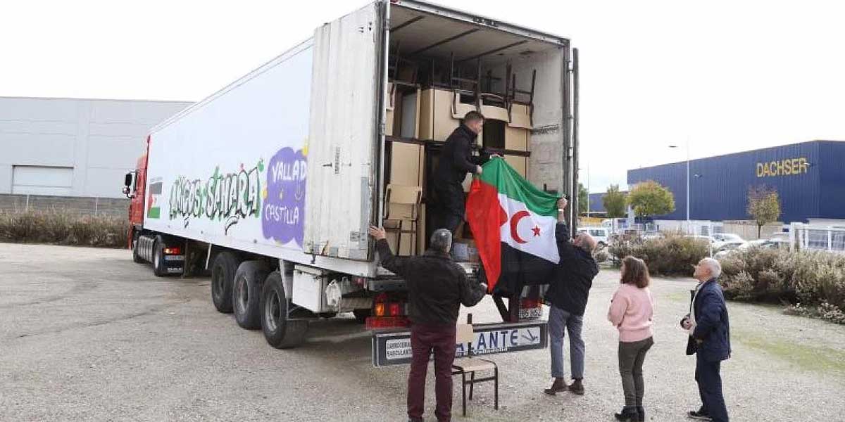 IU abre su sede a Caravana por la Paz y llama a la solidaridad con el pueblo saharaui