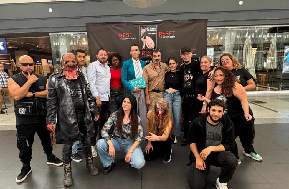 El centro comercial El Paseo se convierte en un plató de cine con el rodaje del corto “Basis”