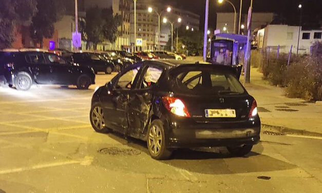 Accidente en El Puerto: positivo en drogas, sin carné y con dos menores a bordo