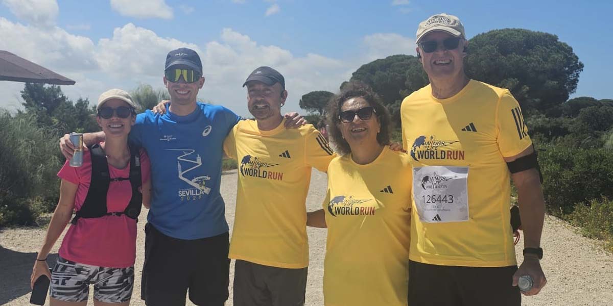Solidaridad a ritmo de zancada: El Puerto participa en la carrera global Wings for Life