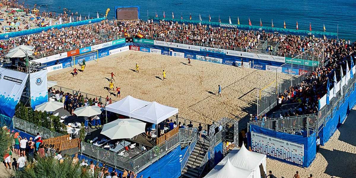 El Puerto de Santa María, epicentro del fútbol playa europeo