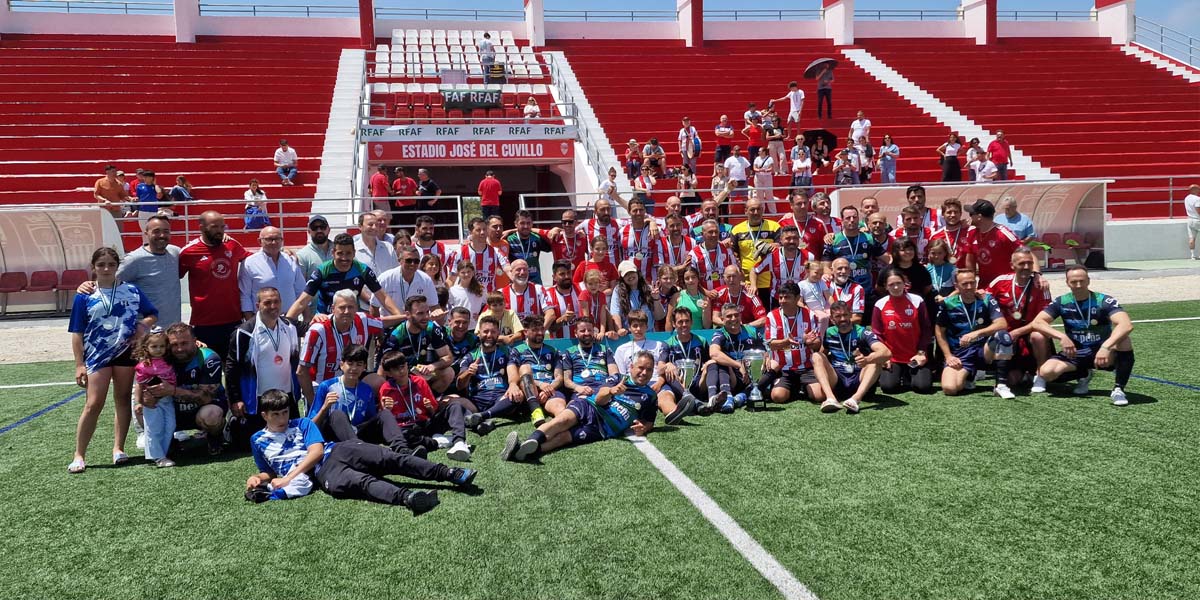 El Puerto, capital del fútbol veterano andaluz con el Campeonato de Andalucía de Veteranos +40