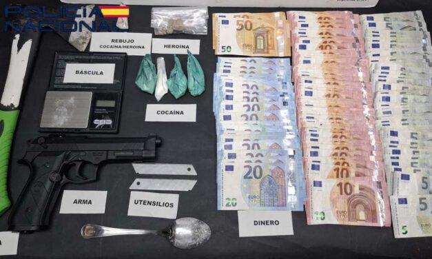 Desarticulado un punto de venta de drogas en la barriada de Los Milagros