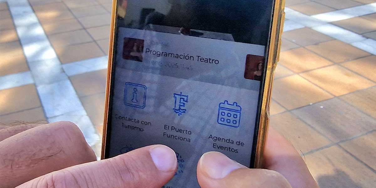 Reconocido a nivel nacional la app "El Puerto Funciona" por su modelo de gestión ciudadana