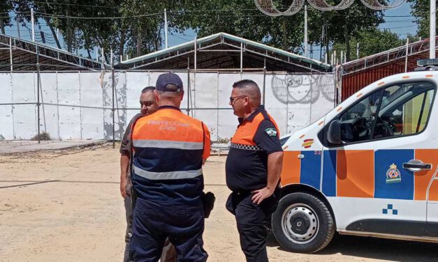 Protección Civil refuerza la seguridad en el recinto ferial