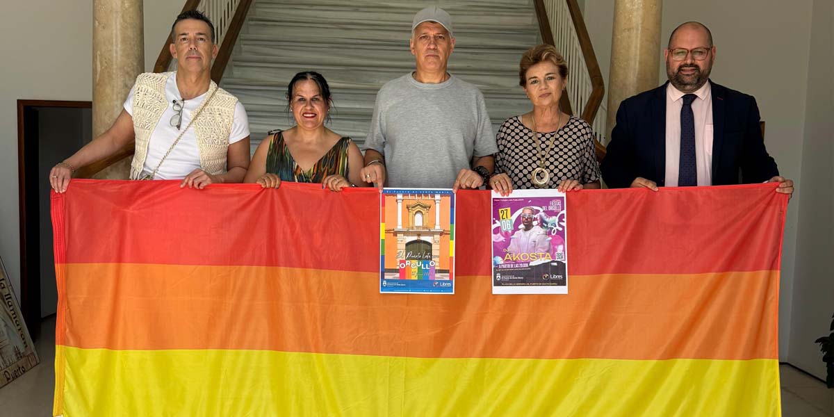 El Puerto se llenará de color en el Día del Orgullo con música, regalos y una celebración abierta a todos