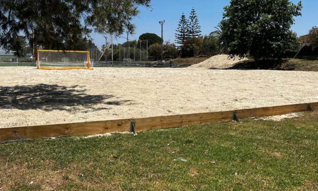El campo de fútbol playa de la Euro Beach Soccer League se queda en El Puerto, en la Ciudad Deportiva