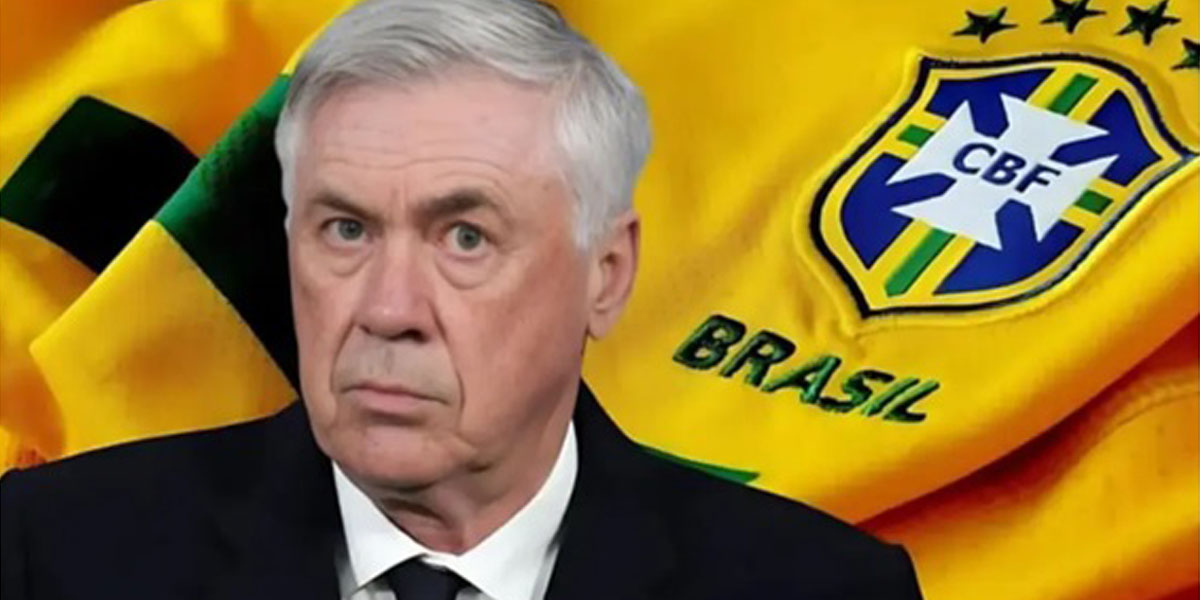 Todo listo para el estreno de Carlo Ancelotti con la Selección Brasileña