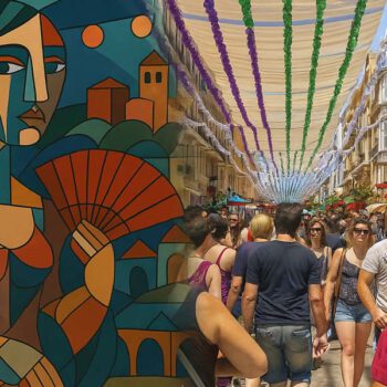 Un portuense, finalista del cartel oficial de la Feria de Málaga 2025