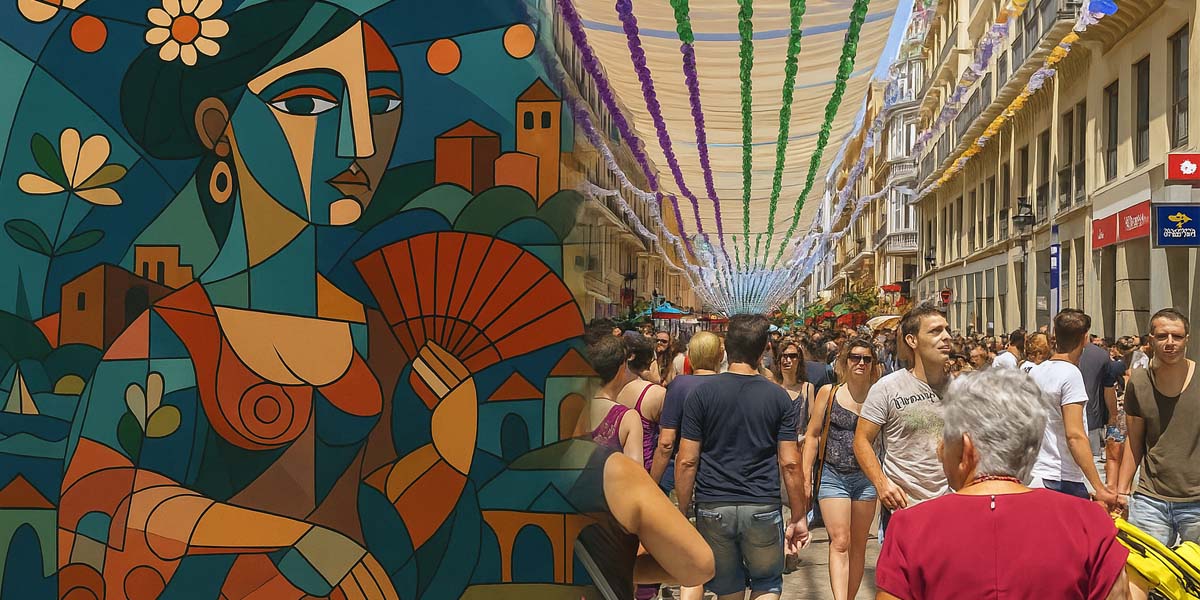Un portuense, finalista del cartel oficial de la Feria de Málaga 2025