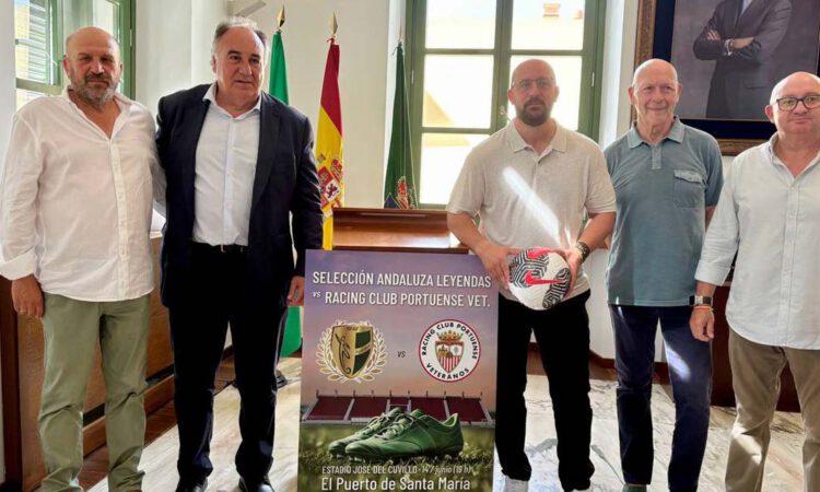 El Puerto acoge el “Partido de Leyendas” entre la Selección Andaluza y los Veteranos del Racing Club Portuense