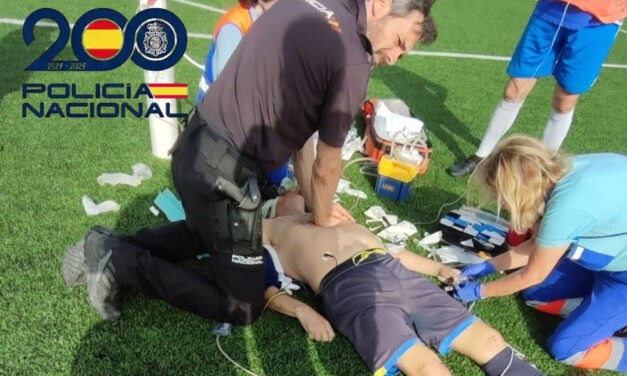 La Policía Nacional salva la vida de un hombre tras una parada en Valdelagrana