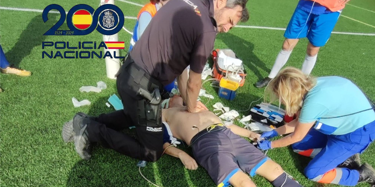 La Policía Nacional salva la vida de un hombre tras una parada en Valdelagrana