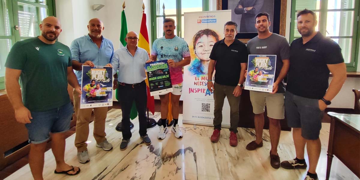 La Puntilla acoge dos fines de semana de deporte y solidaridad con travesía a nado y torneos de rugby