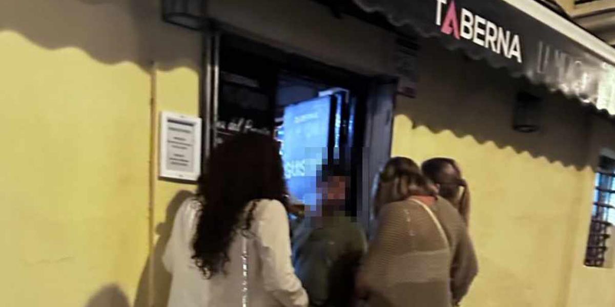Pilladas por la Policía Local tras hacerse un ‘sinpa’ en un bar del centro