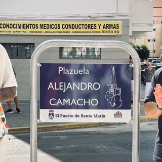 El boxeo portuense ya tiene su plazuela: homenaje a Alejandro Camacho