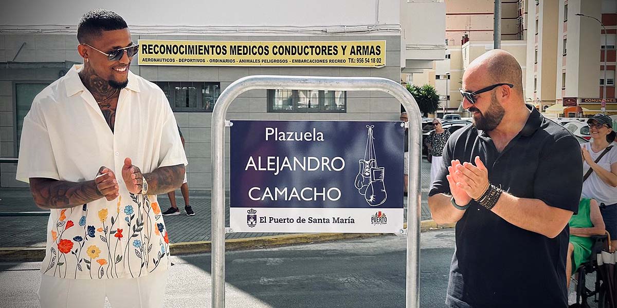 El boxeo portuense ya tiene su plazuela: homenaje a Alejandro Camacho