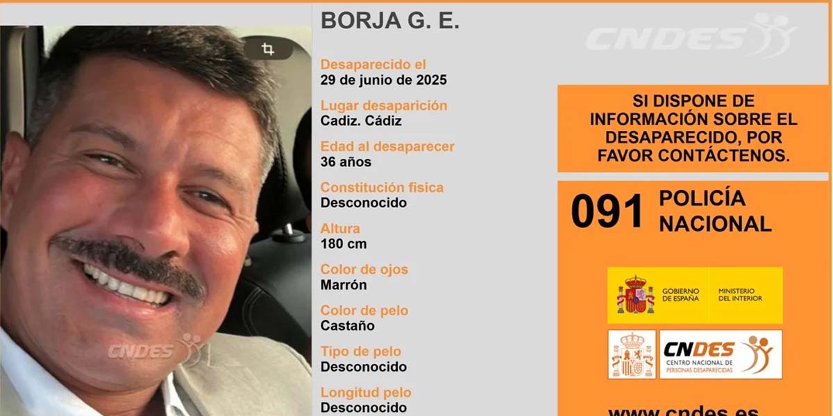 Hallado sin vida Borja Guerrero tras doce días desaparecido en el mar
