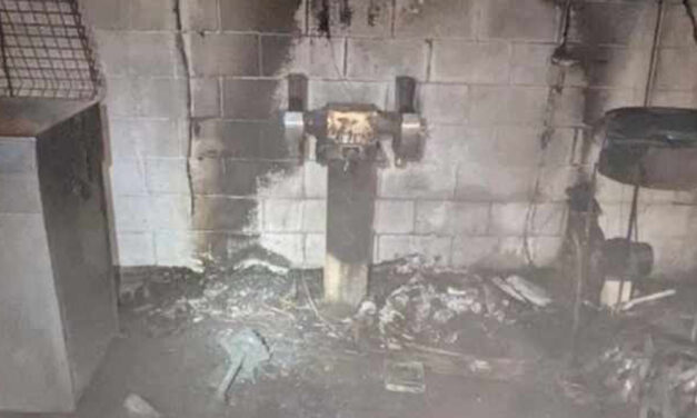 Un incendio en una nave del polígono Las Salinas moviliza a los bomberos