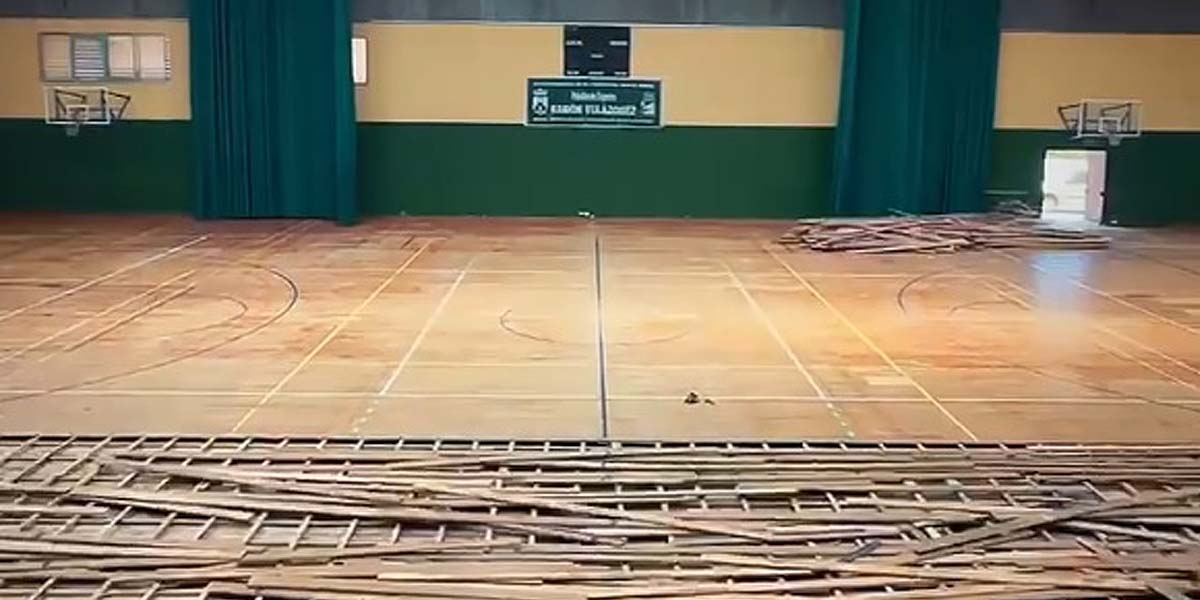 El nuevo parqué y videomarcador del Ramón Velázquez, cada vez más cerca