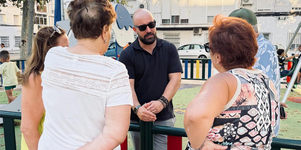 Las Nieves estrena parque infantil como parte del plan municipal de renovación de zonas de juego