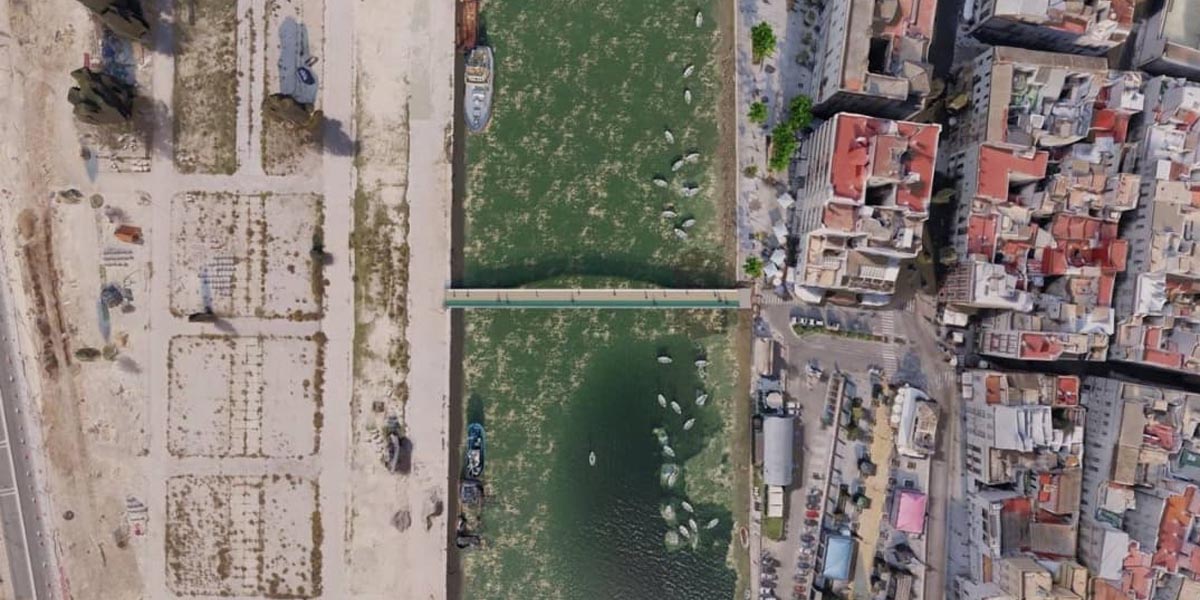 Firmado el contrato para retomar las obras de la segunda pasarela peatonal sobre el Guadalete