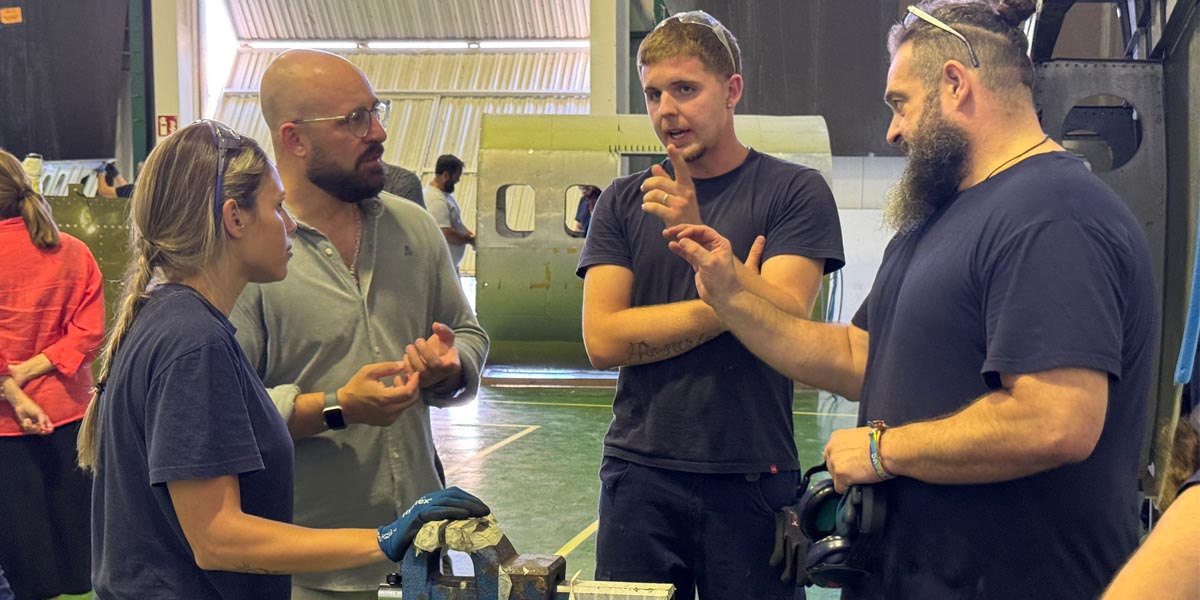 Primeros alumnos completan la fase teórica del curso aeronáutico en El Palmar