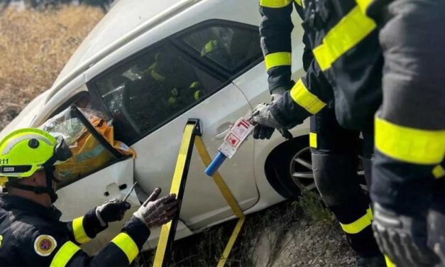 Un hombre de 76 años resulta herido tras un accidente en la Carretera de Sanlúcar
