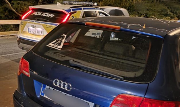 La rápida intervención policial frustra un robo con fuerza en Camino de los Enamorados