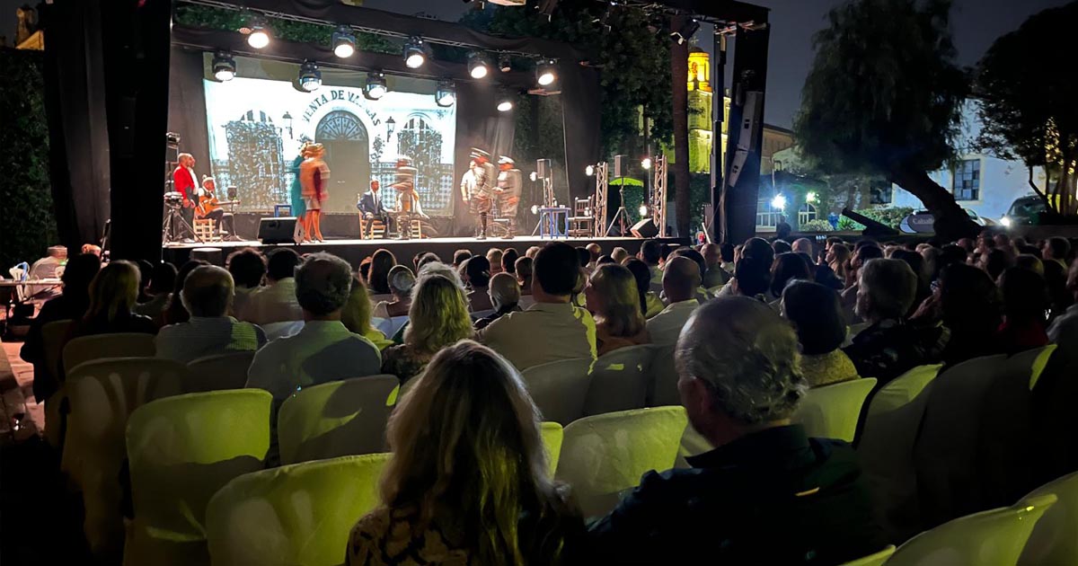 El Musical Fest Caballero arranca con un homenaje flamenco a la leyenda de Camarón
