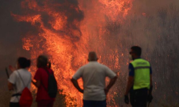 Un fuego descontrolado