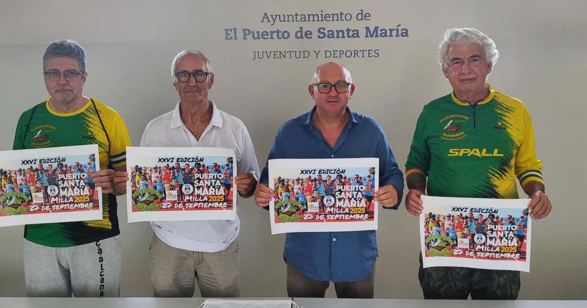 La XXVI Milla Urbana Ciudad de El Puerto se celebra el sábado 27 de septiembre