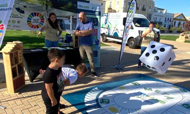 La caravana ambiental llega al Parque Calderón con talleres y actividades sobre sostenibilidad