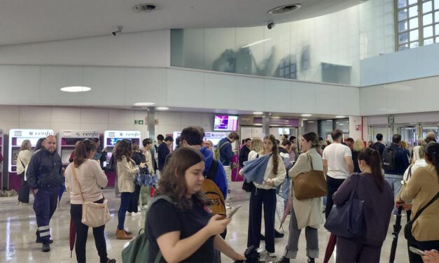 Suspendida la circulación ferroviaria entre Sevilla y Cádiz por las lluvias