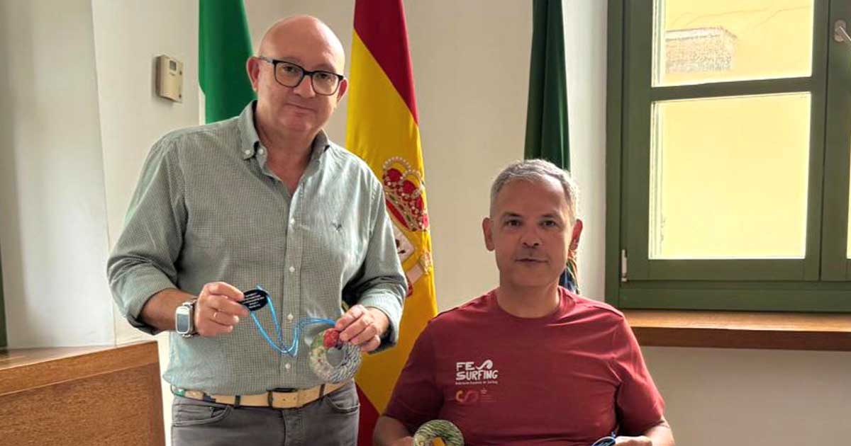 El surfista portuense “Titi” Feria logra dos medallas en el Europeo de Parasurfing