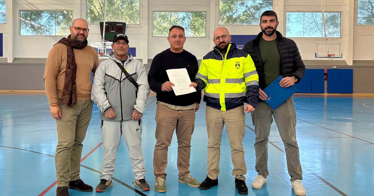 El nuevo contrato de mantenimiento refuerza las instalaciones deportivas municipales durante los próximos dos años
