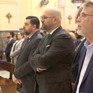 Miguel Ángel Corzo toma posesión como Hermano Mayor en la nueva sede canónica de la Hermandad del Cautivo